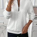 Alla | Elegant zip-tröja