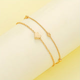 Elegant Minimalist Halsband och Armband Set