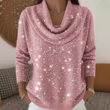 Lana | Elegant tröja med glittrande detaljer