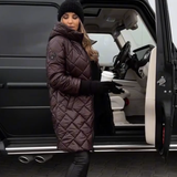 Bogna | Elegant quiltad dunjacka med huva