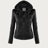 Monica | Elegant jacka med huva