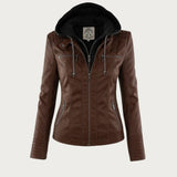 Monica | Elegant jacka med huva