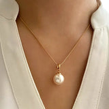 Chic Guldgrace Pearl Jewelry Set