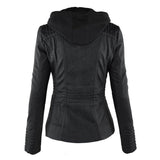Monica | Elegant jacka med huva
