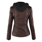 Monica | Elegant jacka med huva