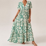 Jane | Elegant Bohemisk Maxiklänning