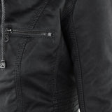 Monica | Elegant jacka med huva