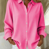 Tove | Elegant blus med knapplist