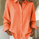 Tove | Elegant blus med knapplist