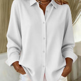 Tove | Elegant blus med knapplist