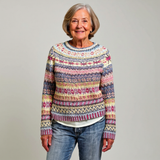 Keira | Vintage Islandstrikpullover