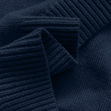 Céline – Knitted blouse with elegant lace collar