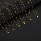 Alfabet Hängsmycke Halsband i Skinn