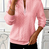 Alla | Elegant zip-tröja