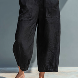 Ärmellose Linneoverall