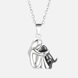 Hjärta Formad Hänge Halsband