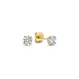 Chic Larmes de Lune Goldstone Earring Set