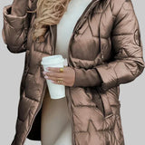 Amy | Elegant vinterrock med huva