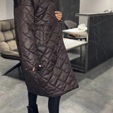 Svea | Elegant lång vinterjacka