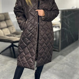 Svea | Elegant lång vinterjacka