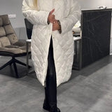Svea | Elegant lång vinterjacka