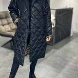 Svea | Elegant lång vinterjacka